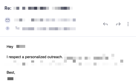 Prospect reply 9